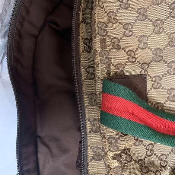 Gucci Authentic Monogram Tote Bag - Picture 4 of 13
